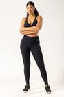 Calça Legging Slim Fit preto - Apneia