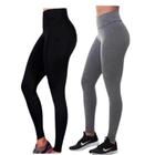 Calça Legging Térmica Peluciada Cós Alto Não é Transparente