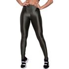 Calça Legging Wolfox Fitness 3D Poliamida Academia Cintura Alta Grossa Pronta Entrega