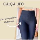 Calça Lipo Com Cinta Modeladora Reduz Medidas Lipo Power