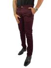 Calça Masculina Alfaiataria Sarja Skinny Social Premium Slim