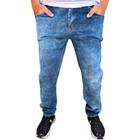 calça masculina basica trabalho sarja jeans skinny com lycra elastano a pronta entrega