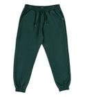 Calça Masculina Em Moletom Plus Size Diametro Verde