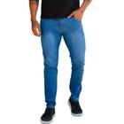 Calça Masculina Jeans Preta Básica E Confortável Tradicional