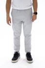 Calça Masculina Malha Cós Elástico Polo Wear Cinza Escuro