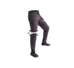 Calça Masculina Pesca Trilha Bermuda Estonada Uv 50+ Preto - Tam 52