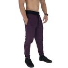 Calça Masculina Rajado Jet Sport MXD Conceito Slim Básico Moletom