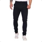 Calça Masculina Slim Chino Alfaiataria Com Bolso Embutido