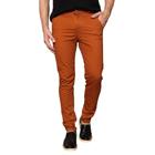 Calça Masculina Social Sarja Slim Fit C Lycra Bolso Faca