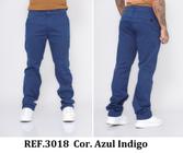 Calça Masculino Chino Reta Sarja Esporte Fino Alfaiataria Malloy 