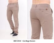 Calça Masculino Chino Reta Sarja Esporte Fino Alfaiataria Malloy 