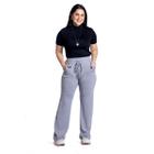 Calça Moletinho Pantalona Feminina