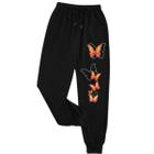 Calça Moletom Borboleta Buterfly Unissex Confortável Estilo Flanelado