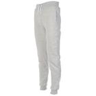 Calca Moletom Infantil Juvenil Skinny Jogger Cinza