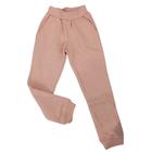 Calça moleton fem infantil Vrasalon salmão