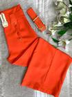 Calça Pantalona Com Cinto 8281