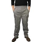 Calça para trabalho reforçada brim pesado 100% algodão