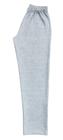calça para visita em presidio em moletom sem bolsos com barra reta na cor cinza mescla claro