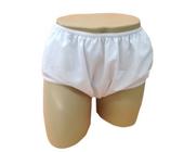 Calça plastica classic luxo fechada branco eg 52/54 natural