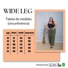 calca size feminina wide leg sarja biotipo em Promoção no Magazine