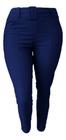 Calça Plus Size Feminino Social Com Bolsos E Cinto 