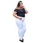 Calça Plus Size Jeans Cigarrete 11719