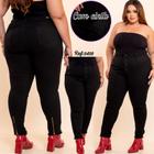 Calça plus size super lipo (com cinta) jeans com Lycra Ref:2428