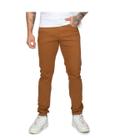 Calça Sarja Masculina Slim Fit Com Elastano