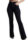 Calça Sarja Sawary Flare - 269985 Black