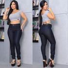 Calça Skinny Feminina Jeans Lavagem Escura amaciada Cintura média/alta com lycra/elastano tendencia moda
