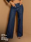 Calça wide leg Pit Bull Jeans