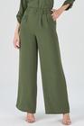 Calça Wide Leg PKS Verde Militar