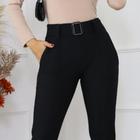 Calça Social Skinny Xadrez Pied Poule Cintura Alta C/ Cinto - MEIMI AMORES  - Outros Moda e Acessórios - Magazine Luiza