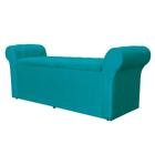 Calçadeira Baú Casal Super King 195cm Cancun Suede Cores - DS Estofados