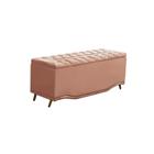 Calçadeira Imperio 160 cm Rosa - Topázio Decor