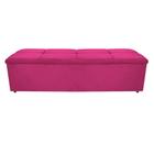 Calçadeira Munique 140 cm Casal Suede Pink AM Decor