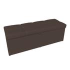 Calçadeira Nina 140 cm Suede Marrom D'Rossi - DROSSI