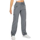 Calças cargo de caminhada Toomett 6608 para mulheres Quick Dry Grey XL