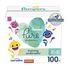 Calças de treinamento Pampers Pure Protection Baby Shark 2T-