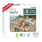 Calças de treino Eco by Naty Pull Ups tamanho 5 (3T-4T) 26-40 libras 80 ct