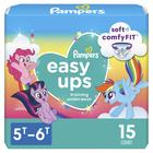 Calças de treino Pampers Easy Ups para meninos e meninas 4T-