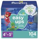 Calças de treino Pampers Easy Ups para meninos e meninas 4T-