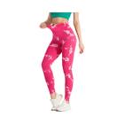 Calças de Yoga Cintura Alta Push Up Sem Costura Tie Dye - Fitness e Treino