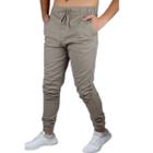 Calças Jogger Jeans Camuflada Masculina Com Punho Elástico