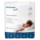 Calças juvenis McKesson Overnight Pediatric 60-120 libras 14x4