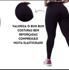 calças legging fitnes no suplex kit com 3 unidases - rei do atacado