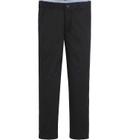 Calças sociais Tommy Hilfiger Boys Twill Blend Black Tamanho 6