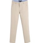 Calças sociais Tommy Hilfiger Boys Twill Blend US 8 Husky Khaki