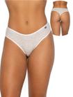 Calcinha Algodão Cotton Tanga Conforto Feminina Lingerie