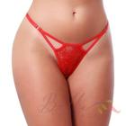 Calcinha Andreza String em Renda com Regulagem Lateral Sexy Nude Nano R1031